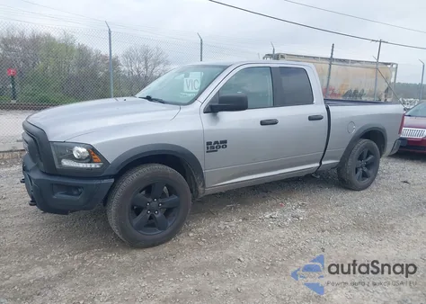2020 Ram 1500 Classic Warlock Quad Cab 4X4 6'4 Box из США, поврежденный, VIN 1C6RR7GG3LS140875